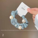 کش اسکرانچی مرواریدی - Image 3