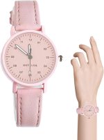 ساعت صورتی مخمل - Image 6