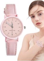 ساعت صورتی مخمل - Image 7