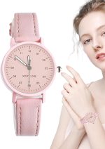 ساعت صورتی مخمل - Image 8