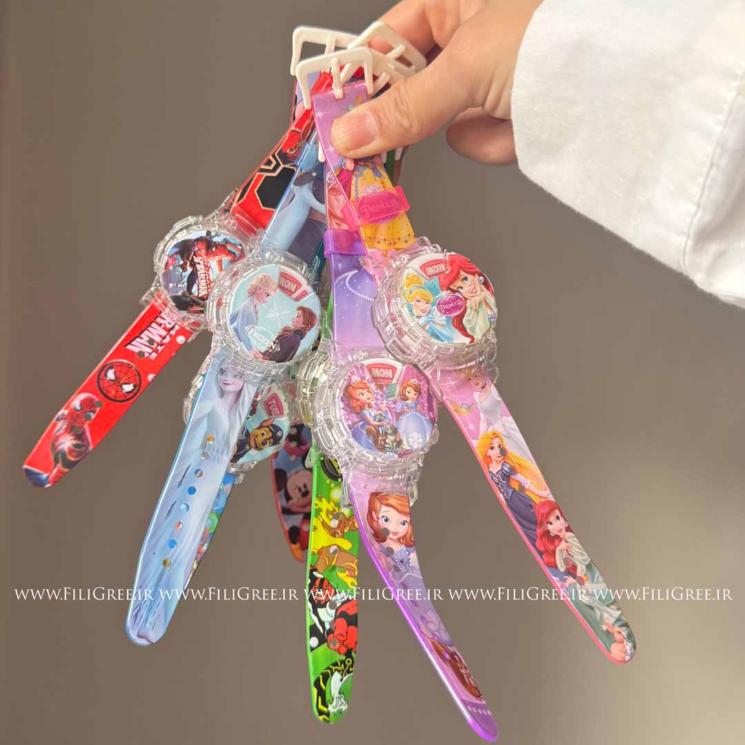 ساعت کارتونی دیجیتال_FiliGree (1) ساعت کارتونی دیجیتال بچهگانه - Image 1