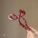 کلیپس پاپیون قرمز چری خالدار - Image 3