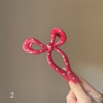 کلیپس پاپیون قرمز چری خالدار - Image 4